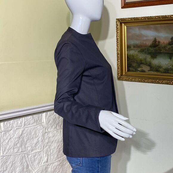 Emmanuel Ungaro Fitted Minimalist Grey Jacket - Picture 2 of 11